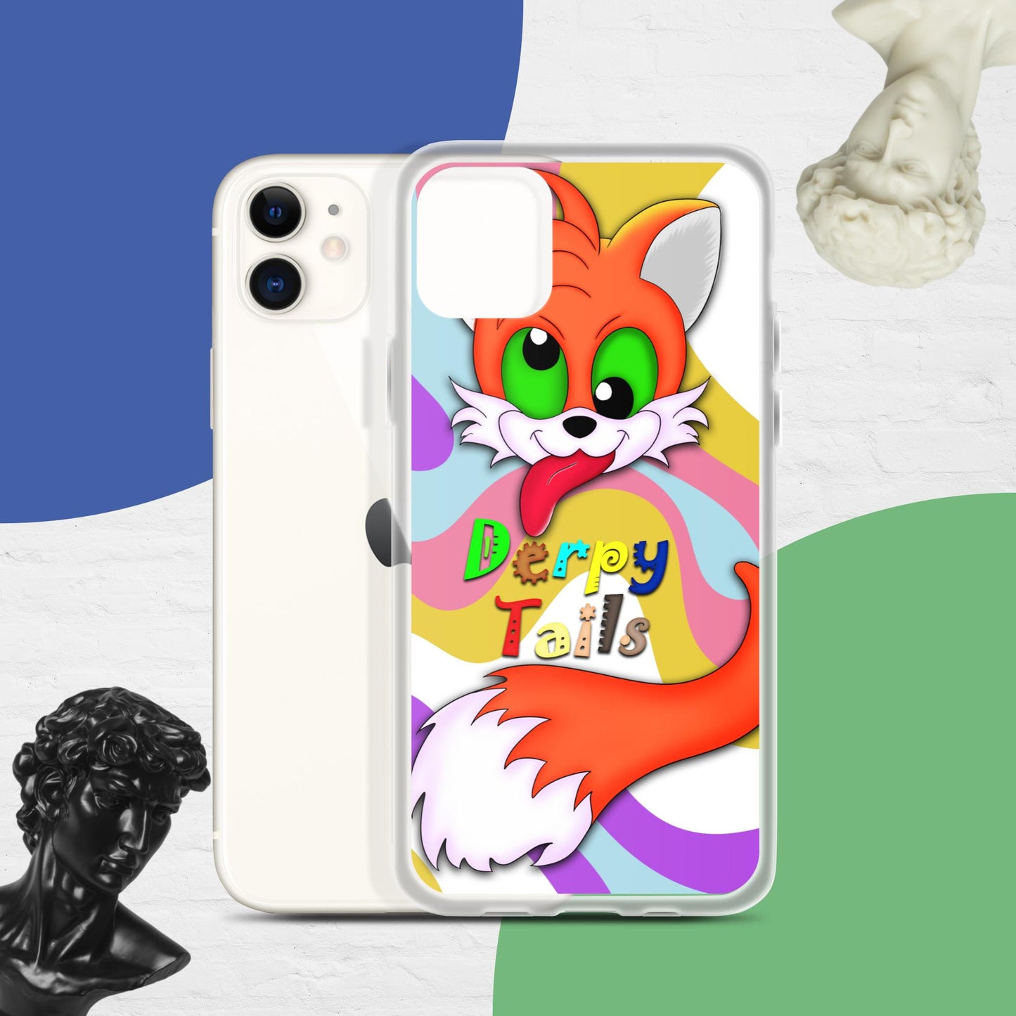 Derpy Tails Clear Case for iPhone®