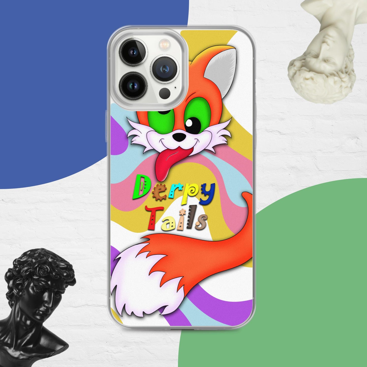 Derpy Tails Clear Case for iPhone®