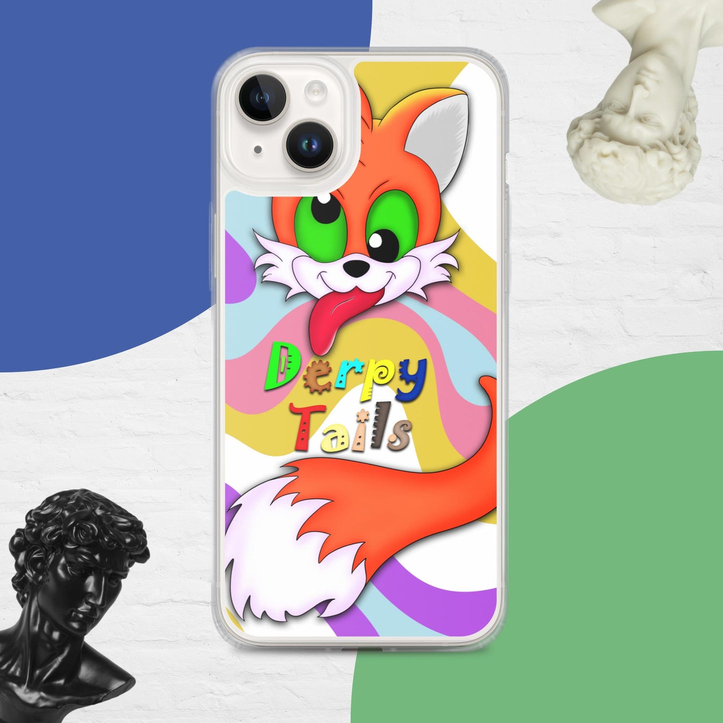 Derpy Tails Clear Case for iPhone®