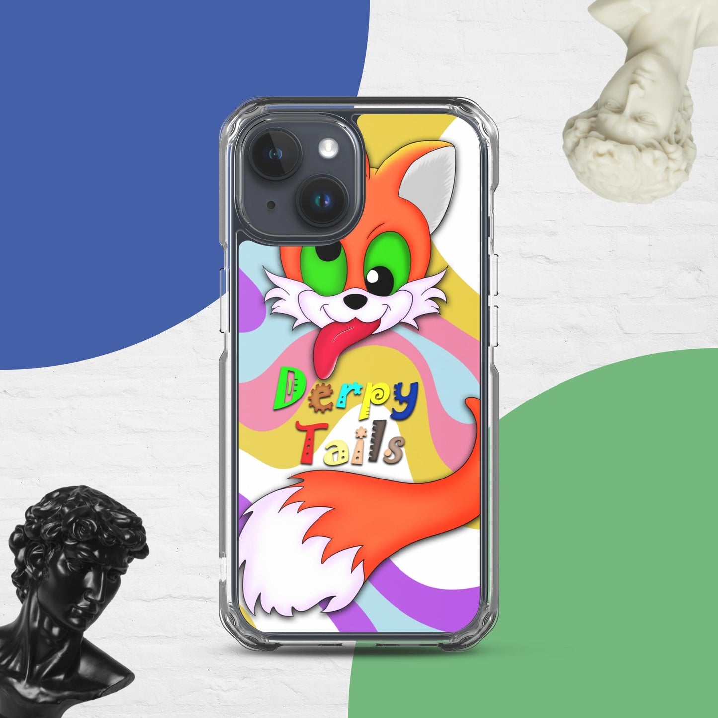 Derpy Tails Clear Case for iPhone®