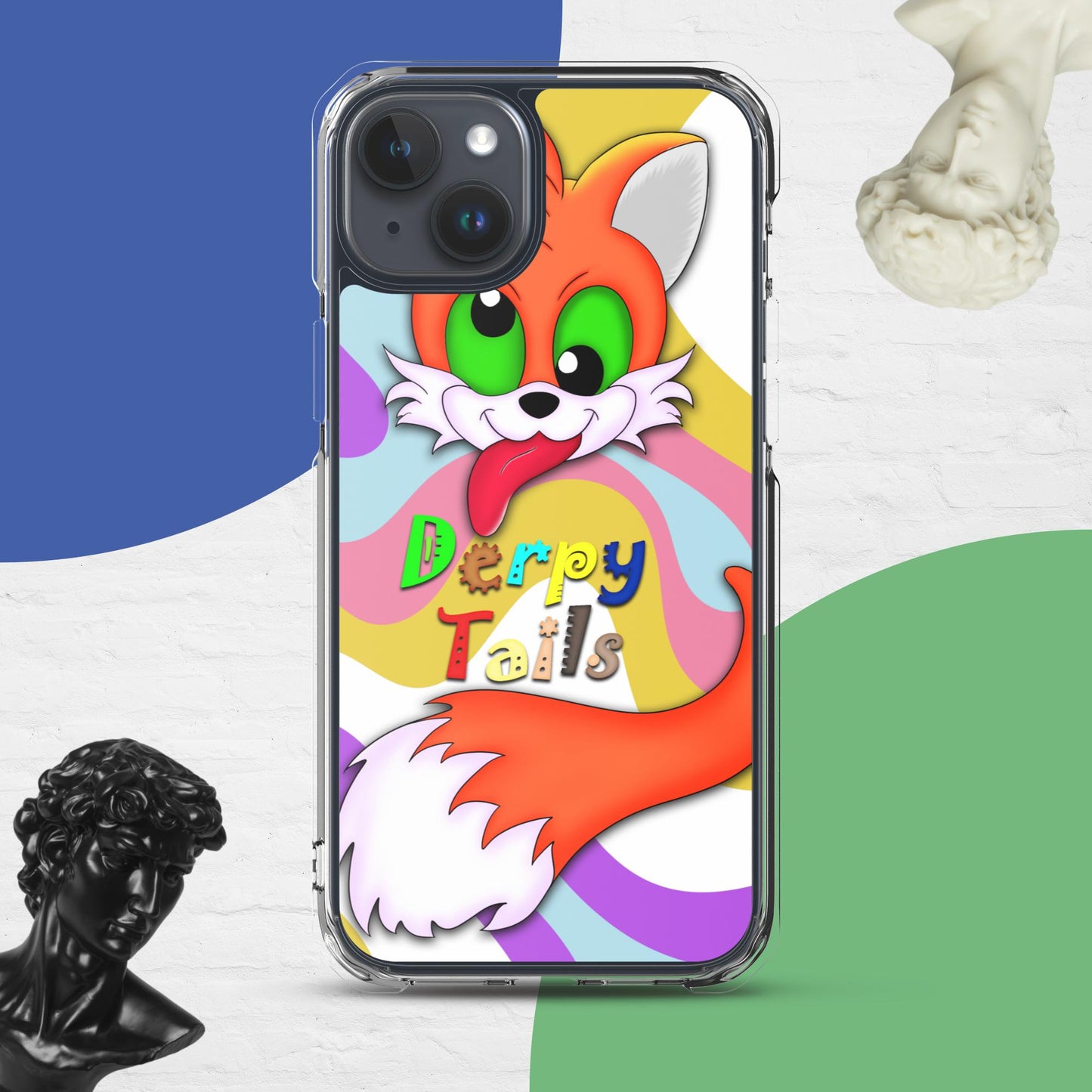 Derpy Tails Clear Case for iPhone®