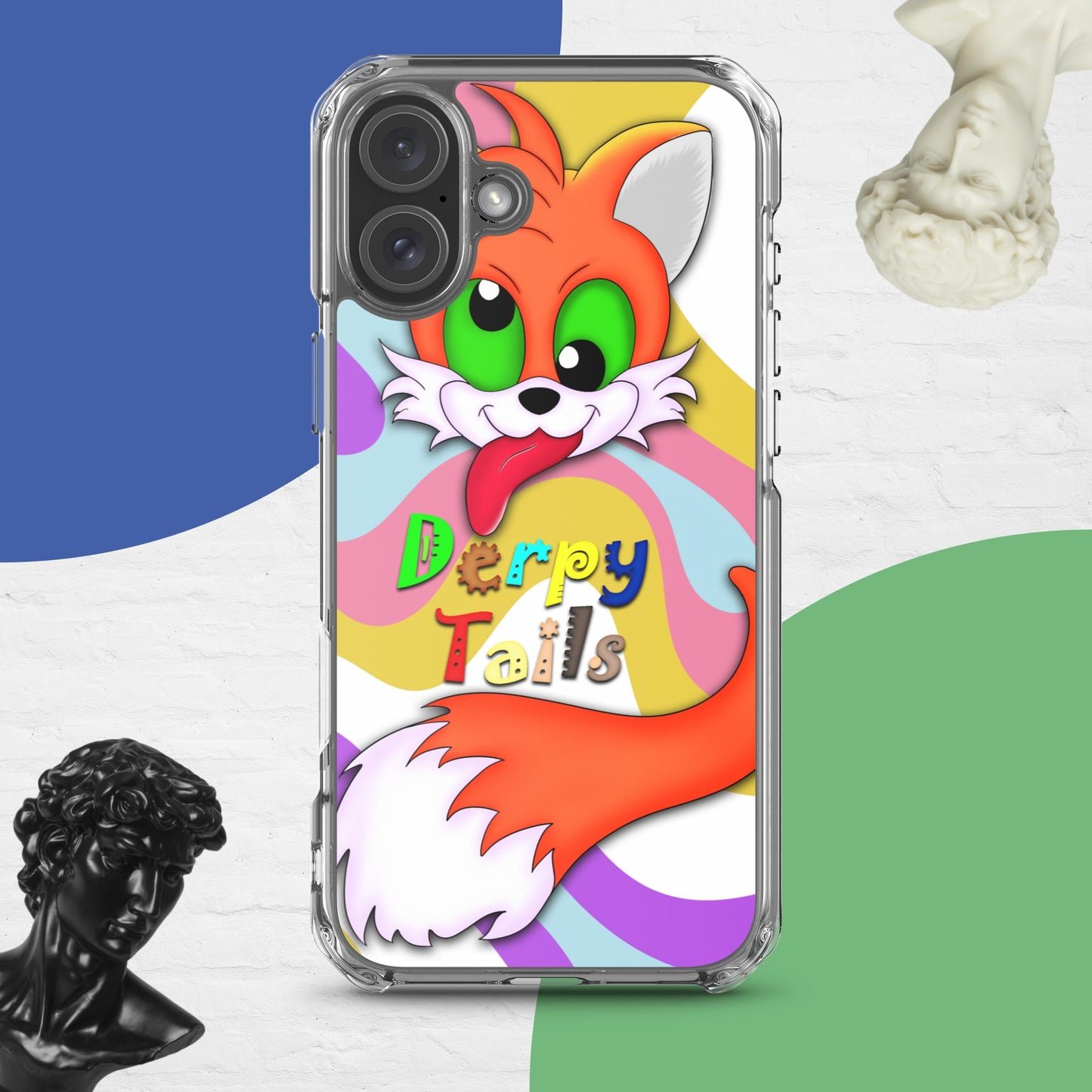 Derpy Tails Clear Case for iPhone®