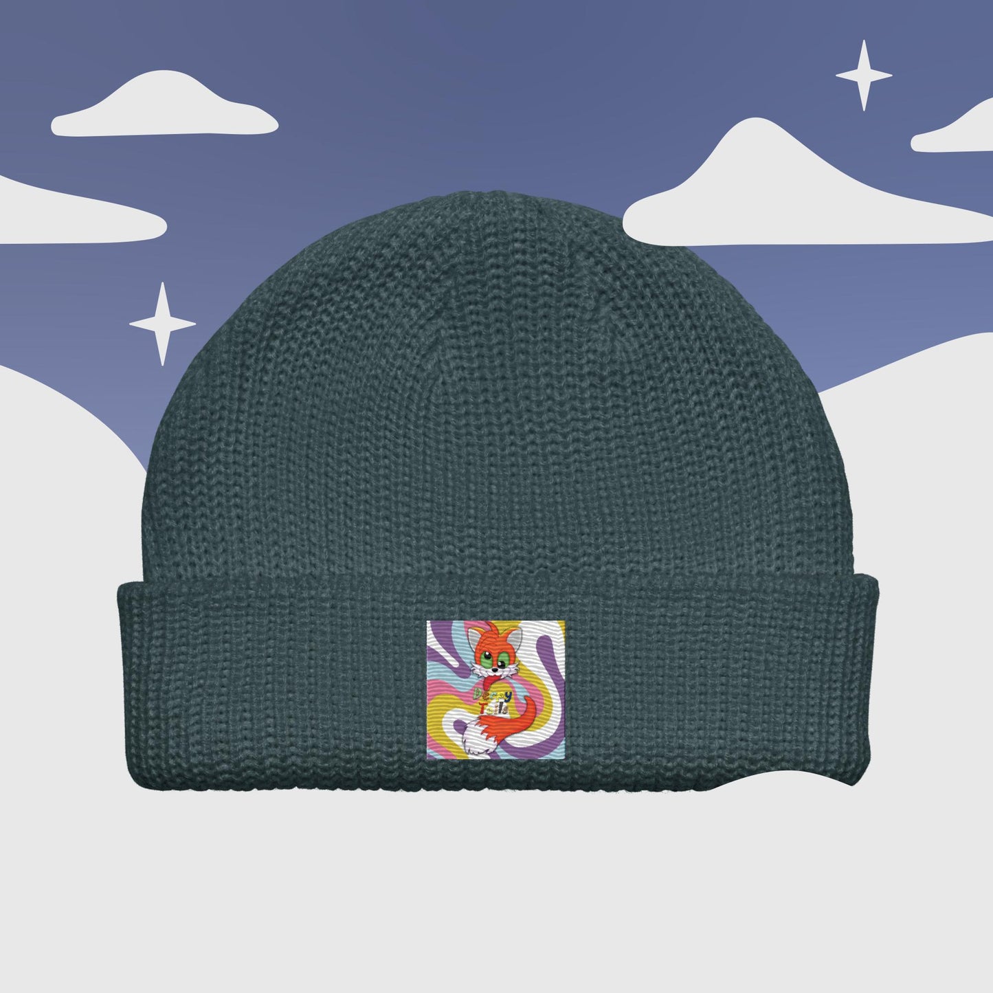 Derpy Tails Fisherman beanie