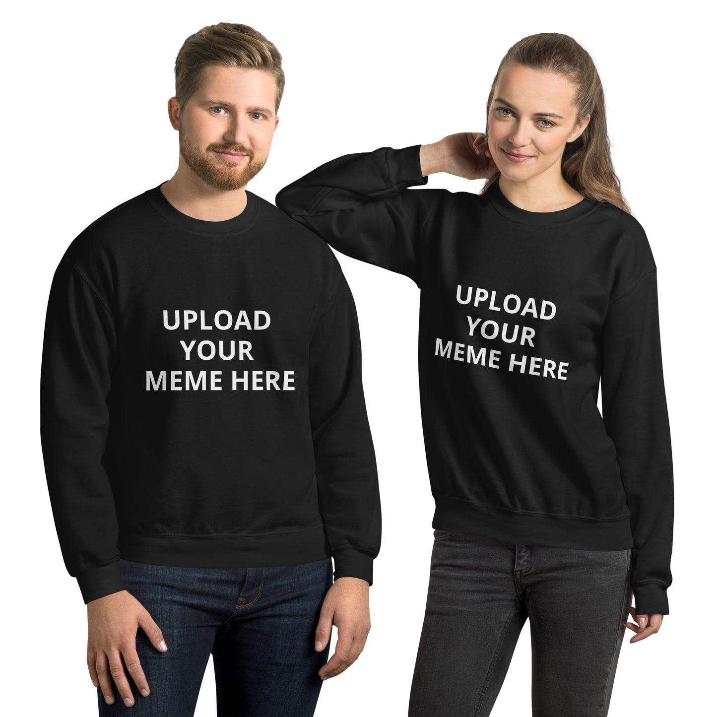 MemeDrip Custom Unisex Sweatshirt