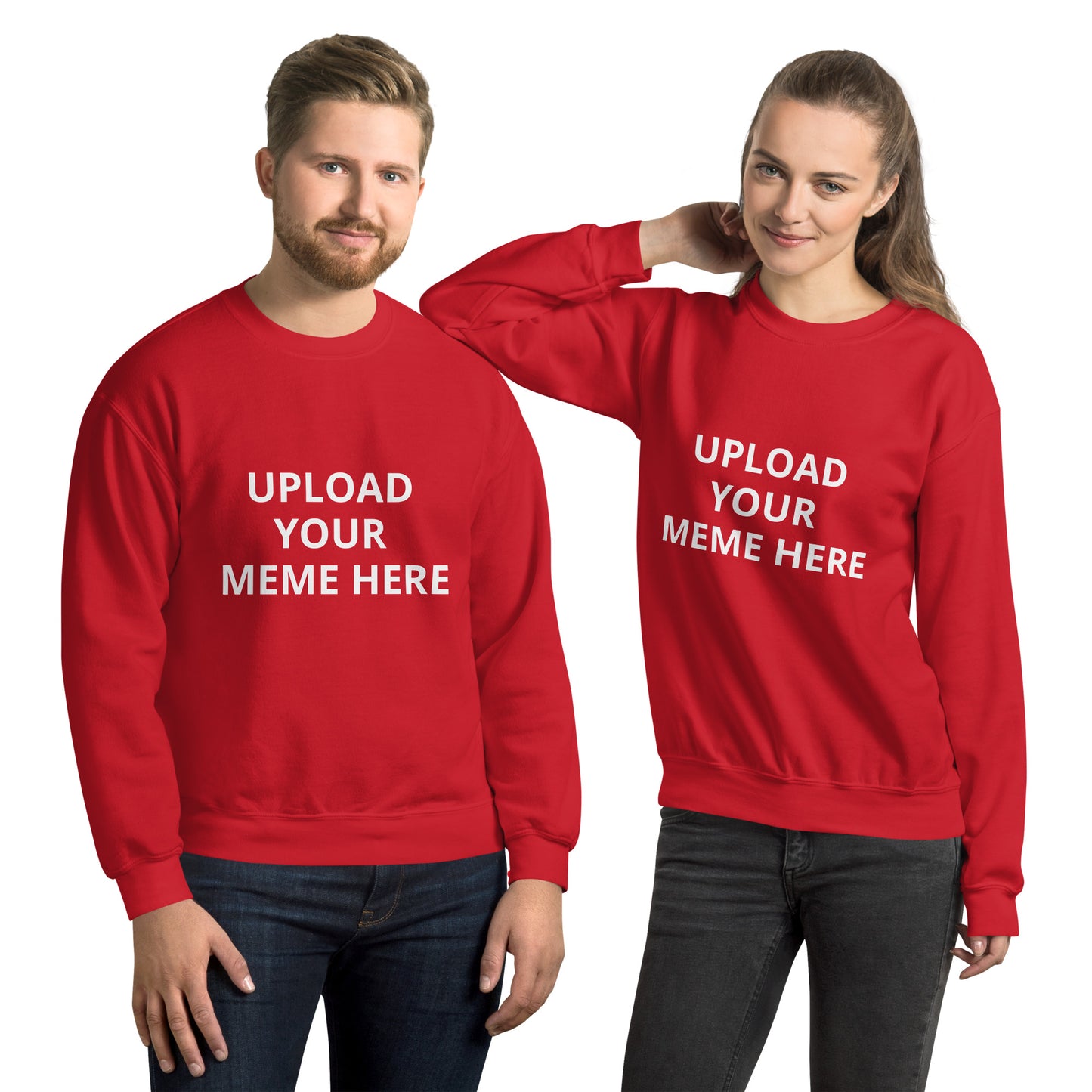 MemeDrip Custom Unisex Sweatshirt