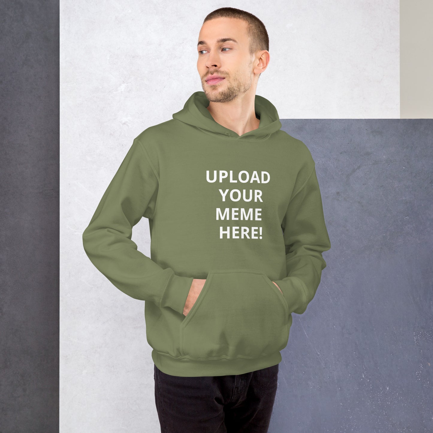 MemeDrip Customizable Gildan 50/50 Hoodie